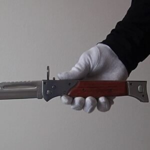 Big CCCP AK-47 EDC bayonet folding blade knife AK47 Scout knife Blade Rescue pocket Tactical camping gear knife knives.com