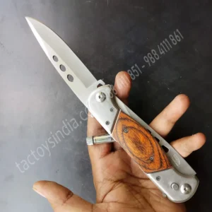 Double Trouble Dual Blade Combat Knife with mini torch