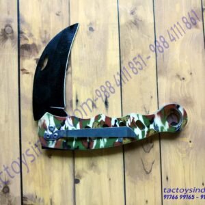 KARAMBIT-Folding-knife-Green-CamoBlack-312