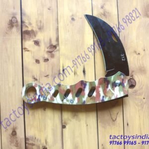 KARAMBIT-Folding-knife-Green-CamoBlack-312