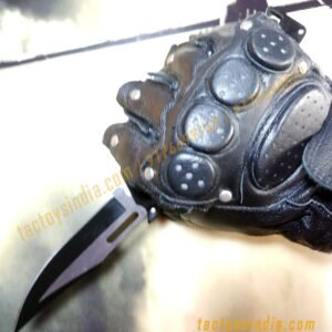 Ninja Red Assassin's choice Automatic Folder Safety Button knife
