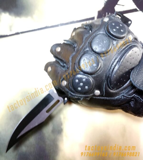 Ninja Red Assassin's choice Automatic Folder Safety Button knife