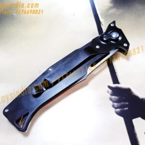 Ninja Red Assassin's choice Automatic Folder Safety Button knife