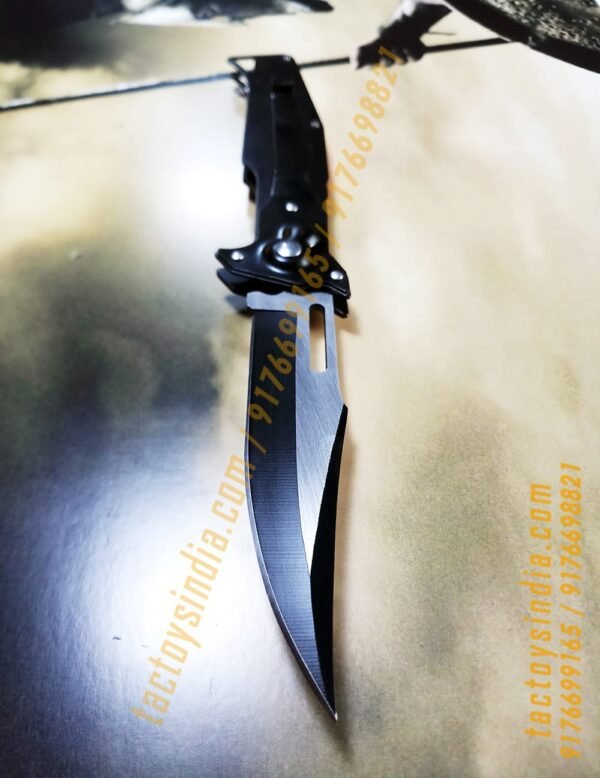 Ninja Red Assassin's choice Automatic Folder Safety Button knife