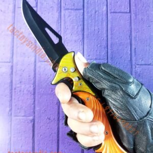 SOG Beautiful Curvy Ergonomics Full Aircraft Grade Aluminium Folding Knife Automatic