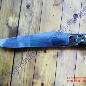 Medium-Rampuri-Chaku-Desi-Sheesham-Wood-Brass-Handle-Antique-Rampur-UP.-Knife