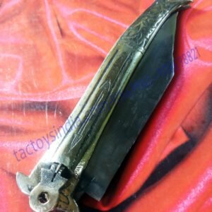 Rampuri Chaku Medium Vintage Antique Indian Knife Classic Churi Lever lock Handmade