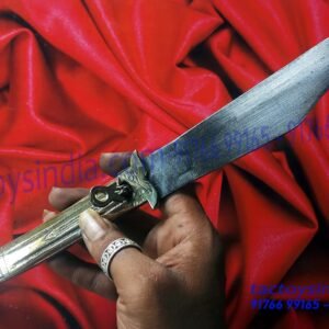 Rampuri Chaku Medium Vintage Antique Indian Knife Classic Churi Lever lock Handmade