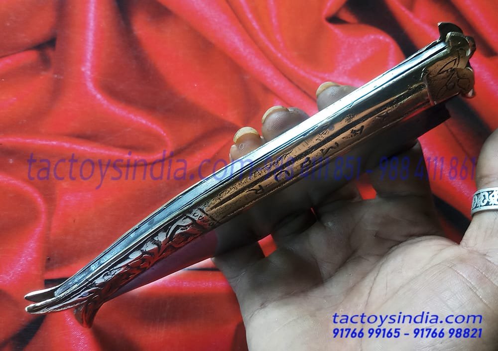 Rampuri Chaku Medium Vintage Antique Indian Knife Classic Churi Lever lock Handmade