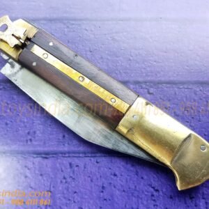 Rampuri Small Collectible Vintage Antique Indian Knife Classic Churi Leverlock Switchblade Handmade