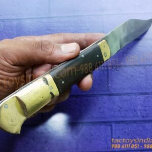 Rampuri Small Collectible Vintage Antique Indian Knife Classic Churi Leverlock Switchblade Handmade