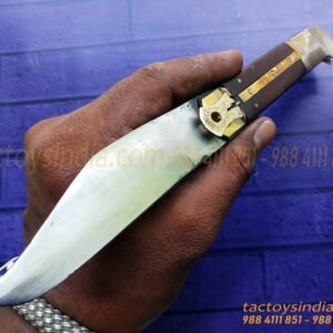 Rampuri Small Collectible Vintage Antique Indian Knife Classic Churi Leverlock Switchblade Handmade