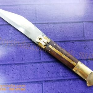 Rampuri Small Collectible Vintage Antique Indian Knife Classic Churi Leverlock Switchblade Handmade