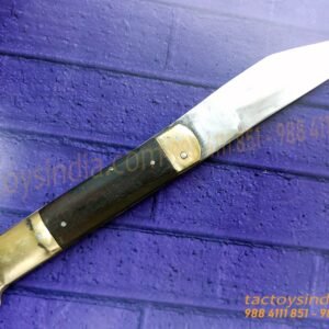 Rampuri Small Collectible Vintage Antique Indian Knife Classic Churi Leverlock Switchblade Handmade