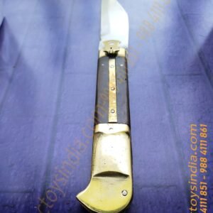 Rampuri Small Collectible Vintage Antique Indian Knife Classic Churi Leverlock Switchblade Handmade