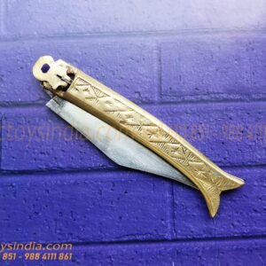 Rampuri Chaku Tiny Vintage Antique Indian Knife Classic Churi Leverlock Handmade