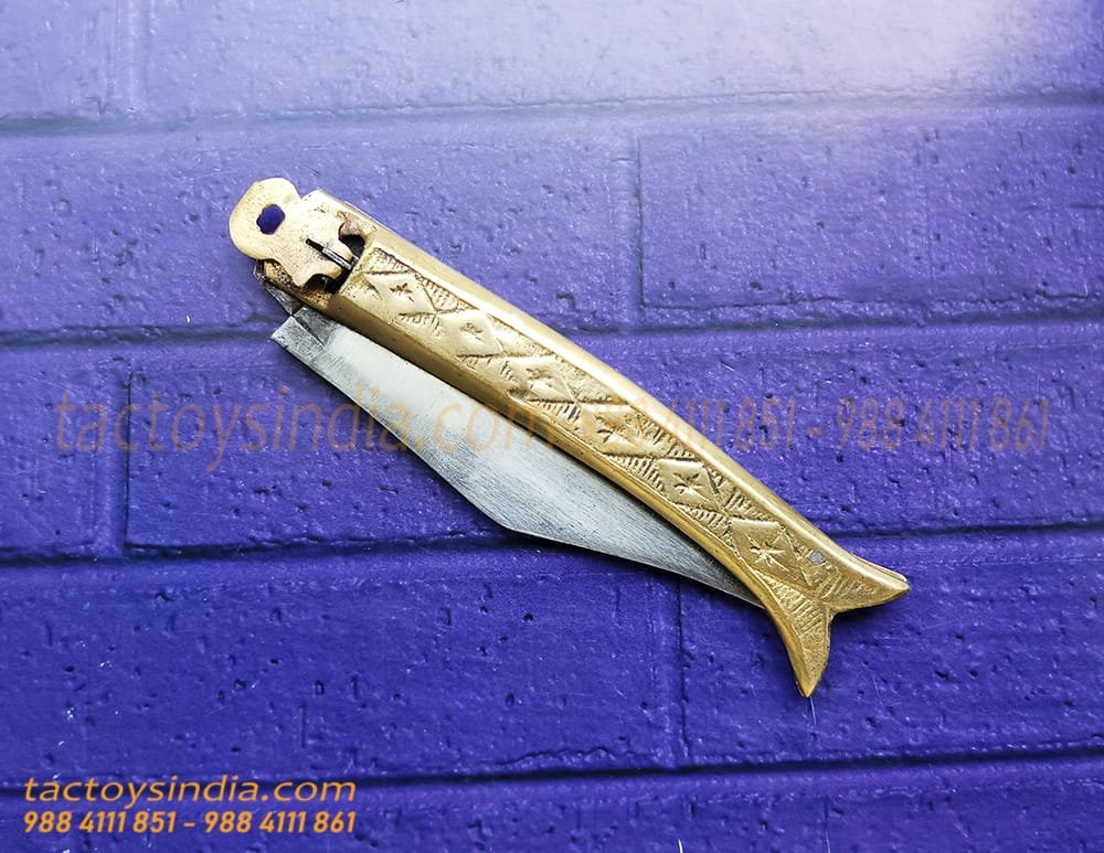 Rampuri Chaku Tiny Vintage Antique Indian Knife Classic Churi Leverlock Handmade