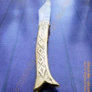 Rampuri Chaku Tiny Vintage Antique Indian Knife Classic Churi Leverlock Handmade