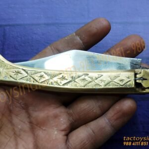 Rampuri Chaku Tiny Vintage Antique Indian Knife Classic Churi Leverlock Handmade