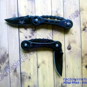 BENCHMADE A1101-Metal CHAIN SERRATED Folder knife(BLACK)