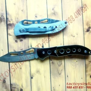 GOLD SILVER plated Sharp Folding pocket knife