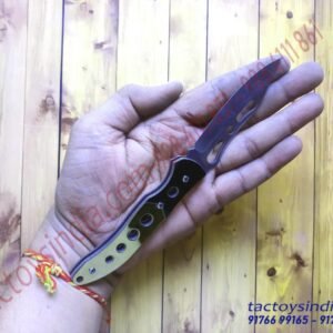 GOLD SILVER plated Sharp Folding pocket knife