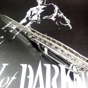 Super Trench Knife Folding Knuckle Knife World War Inspired Blade Butterfly Balisong Knife