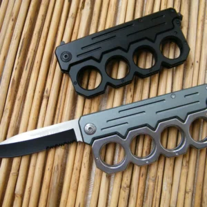 Cold Steel B088 Knuckle duster knife knives Folding Blade knuckle knife Self-defense Iron gloves knives Tactical Combat Camping blunt tool