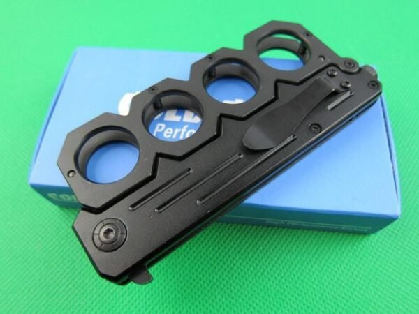 Cold Steel B088 Knuckle duster knife knives Folding Blade knuckle knife Self-defense Iron gloves knives Tactical Combat Camping blunt tool