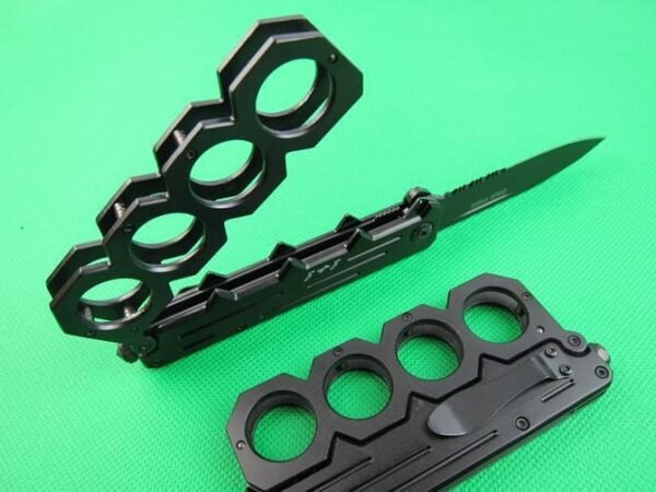 Cold Steel B088 Knuckle duster knife knives Folding Blade knuckle knife Self-defense Iron gloves knives Tactical Combat Camping blunt tool