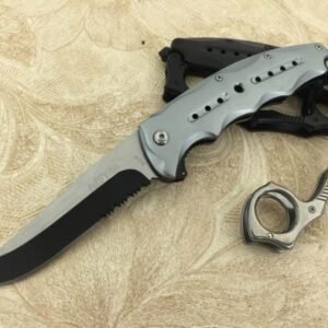 Cold Steel B098 Knuckle duster knife knives Folding Blade knuckle knife Self-defense Iron gloves knives Tactical Combat Camping tool