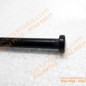 4 Section Collapsible Stainless steel metal black security Baton