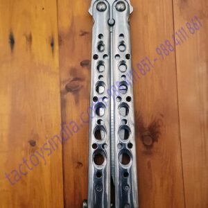 Benchmade Model 62 Balisong Butterfly Knife Weehawk Plain Blade Stainless Steel Satin Finish Handles