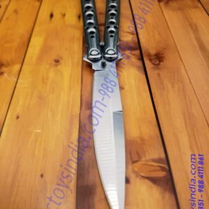Benchmade Model 62 Balisong Butterfly Knife Weehawk Plain Blade Stainless Steel Satin Finish Handles
