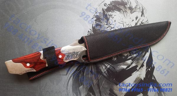 Columbia A042 Slicer Heavy Weight Sharp Etched Blade / Bottle Opener / 440c Blade / Stainless Steel Bolster, Pommel Butt and Hardwares / Beautiful Collector's Edition by Tactoys India