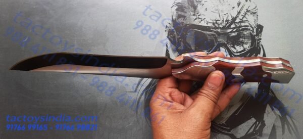 Columbia A042 Slicer Heavy Weight Sharp Etched Blade / Bottle Opener / 440c Blade / Stainless Steel Bolster, Pommel Butt and Hardwares / Beautiful Collector's Edition by Tactoys India