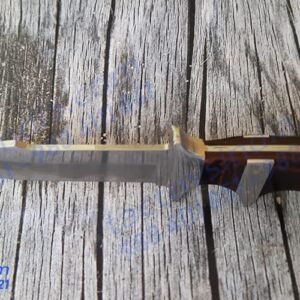 Columbia A09 Dual Guard Royal Dagger Knife / Brass hardware / SS Guards / Full tang / 330c Blade / Gifting n Collection Piece by Tactoysindia.com