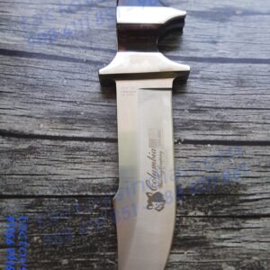 Columbia A09 Dual Guard Royal Dagger Knife / Brass hardware / SS Guards / Full tang / 330c Blade / Gifting n Collection Piece by Tactoysindia.com