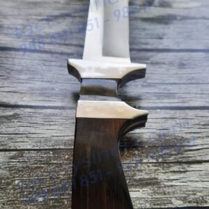 Columbia A09 Dual Guard Royal Dagger Knife / Brass hardware / SS Guards / Full tang / 330c Blade / Gifting n Collection Piece by Tactoysindia.com