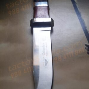 Columbia B020 Simple Classic Knife / 440c Steel / Made like a Gun / Travelers Special Pocket Size / Full tang / Unique Red, Black wood n SS handle Tactoysindia.com