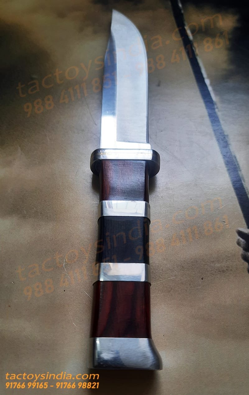 Columbia-B020-Simple-Classic-Knife-13 Columbia B020 Simple Classic Knife / 440c Steel / Made like a Gun / Travelers Special Pocket Size / Full tang / Unique Red, Black wood n SS handle Tactoysindia.com