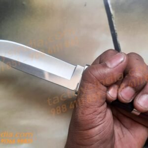 Columbia B020 Simple Classic Knife / 440c Steel / Made like a Gun / Travelers Special Pocket Size / Full tang / Unique Red, Black wood n SS handle Tactoysindia.com