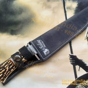 Columbia-SA49-Antique-Deer-Antler-Handle-Scales-Bowie-Knife