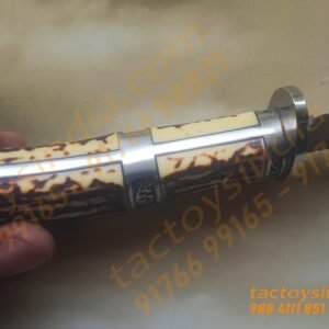 Columbia-SA49-Antique-Deer-Antler-Handle-Scales-Bowie-Knife