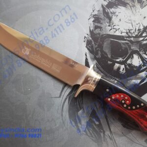 Columbia SA52 Rare Red and Black wood handle / Brass insert Lanyard hole / Brass Handle Pins / 440c Knife Blade test161616.tactoysindia.com