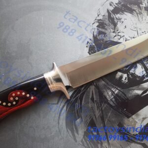 Columbia SA52 Rare Red and Black wood handle / Brass insert Lanyard hole / Brass Handle Pins / 440c Knife Blade test161616.tactoysindia.com