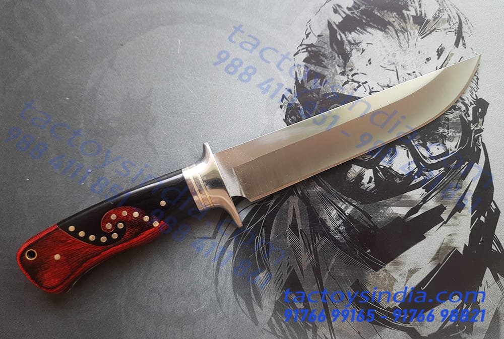 Columbia-SA52-Rare-Red-and-Black-wood-handle-5 Columbia SA52 Rare Red and Black wood handle / Brass insert Lanyard hole / Brass Handle Pins / 440c Knife Blade test161616.tactoysindia.com