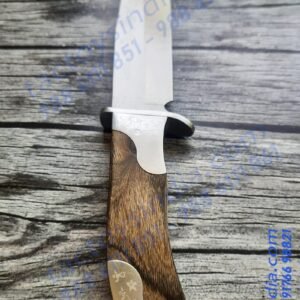 Columbia XF66 Classical Vintage desing full tang knife blade / 330c tempered Knife / Engraved Stainless Steel And Hardwood handle Survival knife Tactoys India