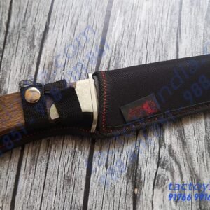 Columbia XF66 Classical Vintage desing full tang knife blade / 330c tempered Knife / Engraved Stainless Steel And Hardwood handle Survival knife Tactoys India