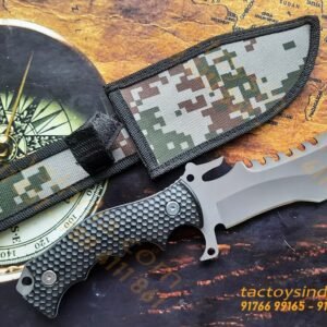 Outdoor Special Edition Tracker Knife Full tang Construction Serrated